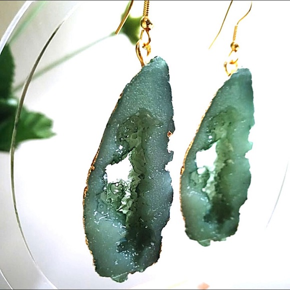 RawCrystal earrings - Picture 5 of 5